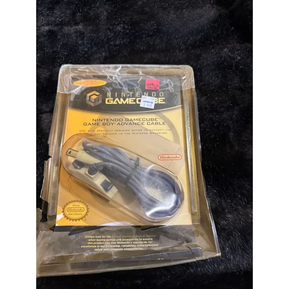 Official Nintendo GameCube to Game Boy Advance Link Cable DOL A GB  GBA GCN GC O